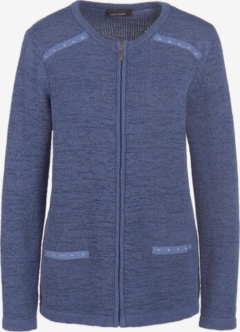 Cardigan Goldner en bleu : devant