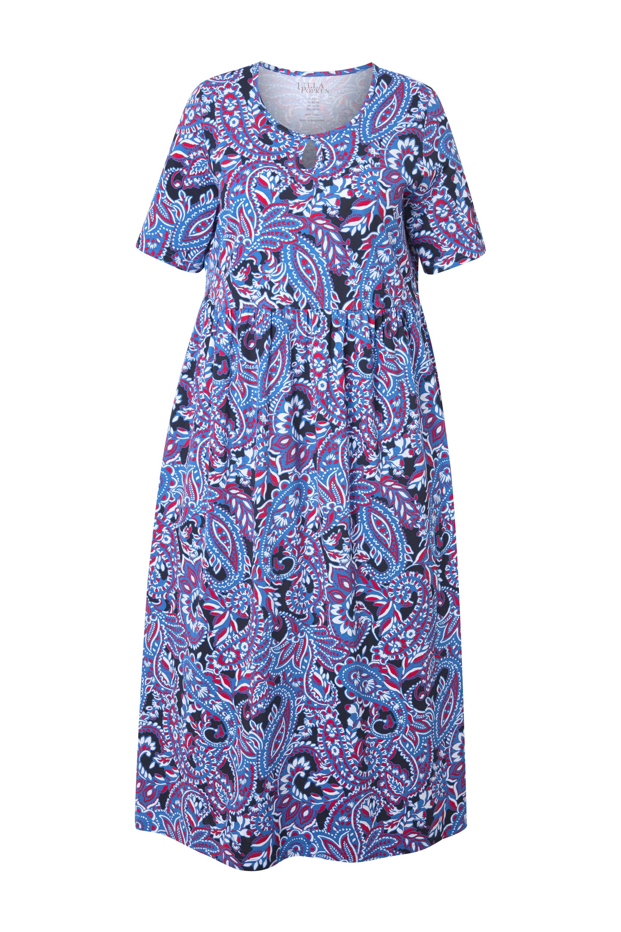 Ulla Popken Jurk in Lila: voorkant