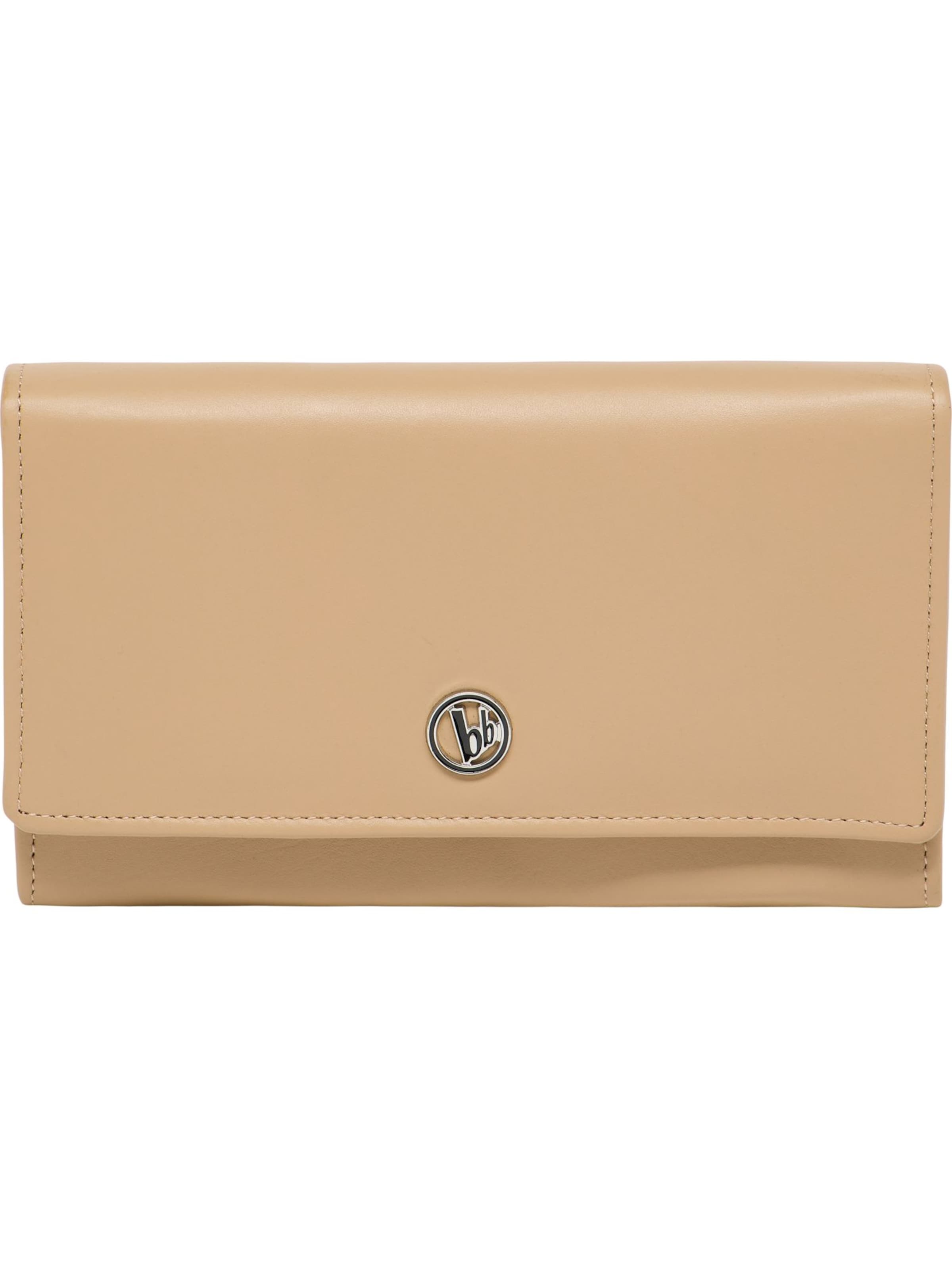 Porte-monnaies 'Gaines' Bruno Banani en beige : devant