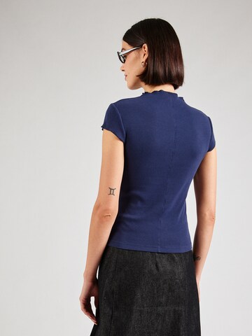 WEEKDAY Shirt 'Dea' in Blauw