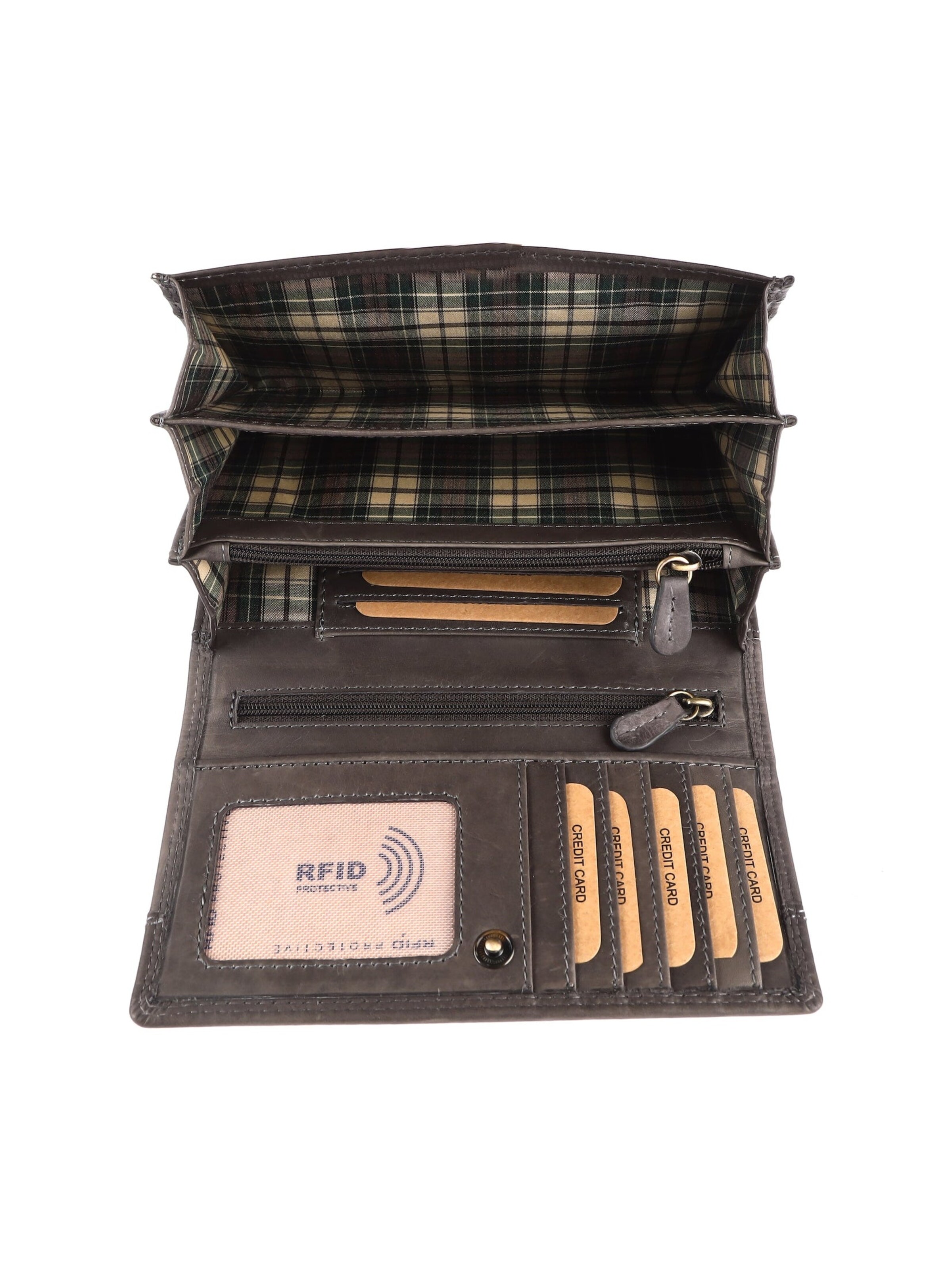 Benthill Wallet in Grey