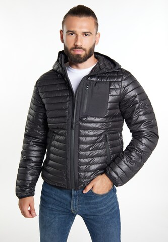 ICEBOUND - Chaqueta de entretiempo en negro: frente