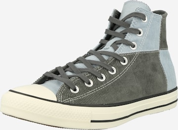 Baskets hautes CONVERSE en bleu : devant