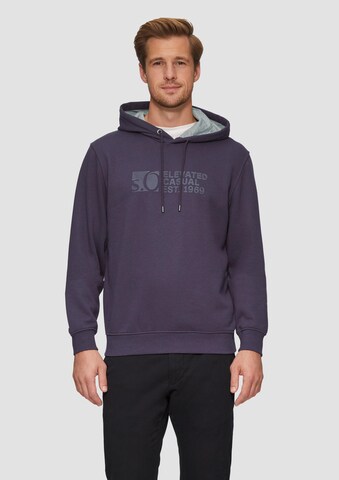 Sweat-shirt s.Oliver en violet : devant