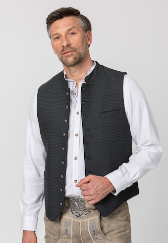 STOCKERPOINT Klederdracht gilet 'Gavino' in Grijs: voorkant