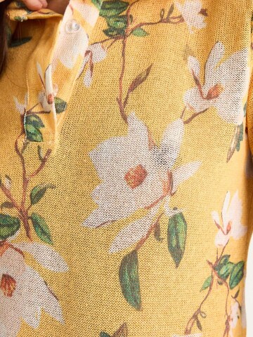 Maglietta di Bianco Lucci in giallo