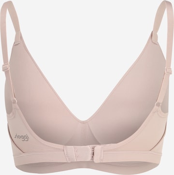 SLOGGI T-shirt Bra 'WOW Comfort 2.0' in Beige