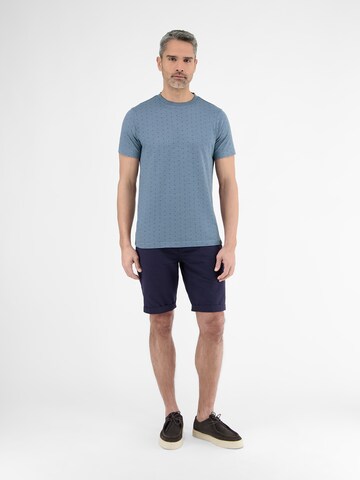 LERROS Piqué-T-Shirt für Herren in Blau