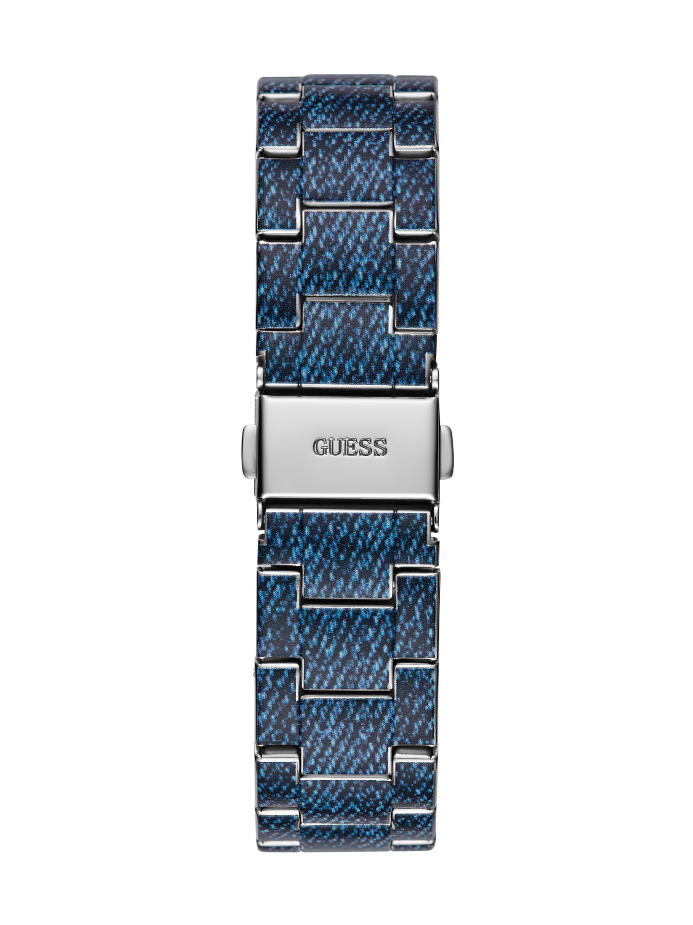GUESS Uhr 'Indigo' in Blau