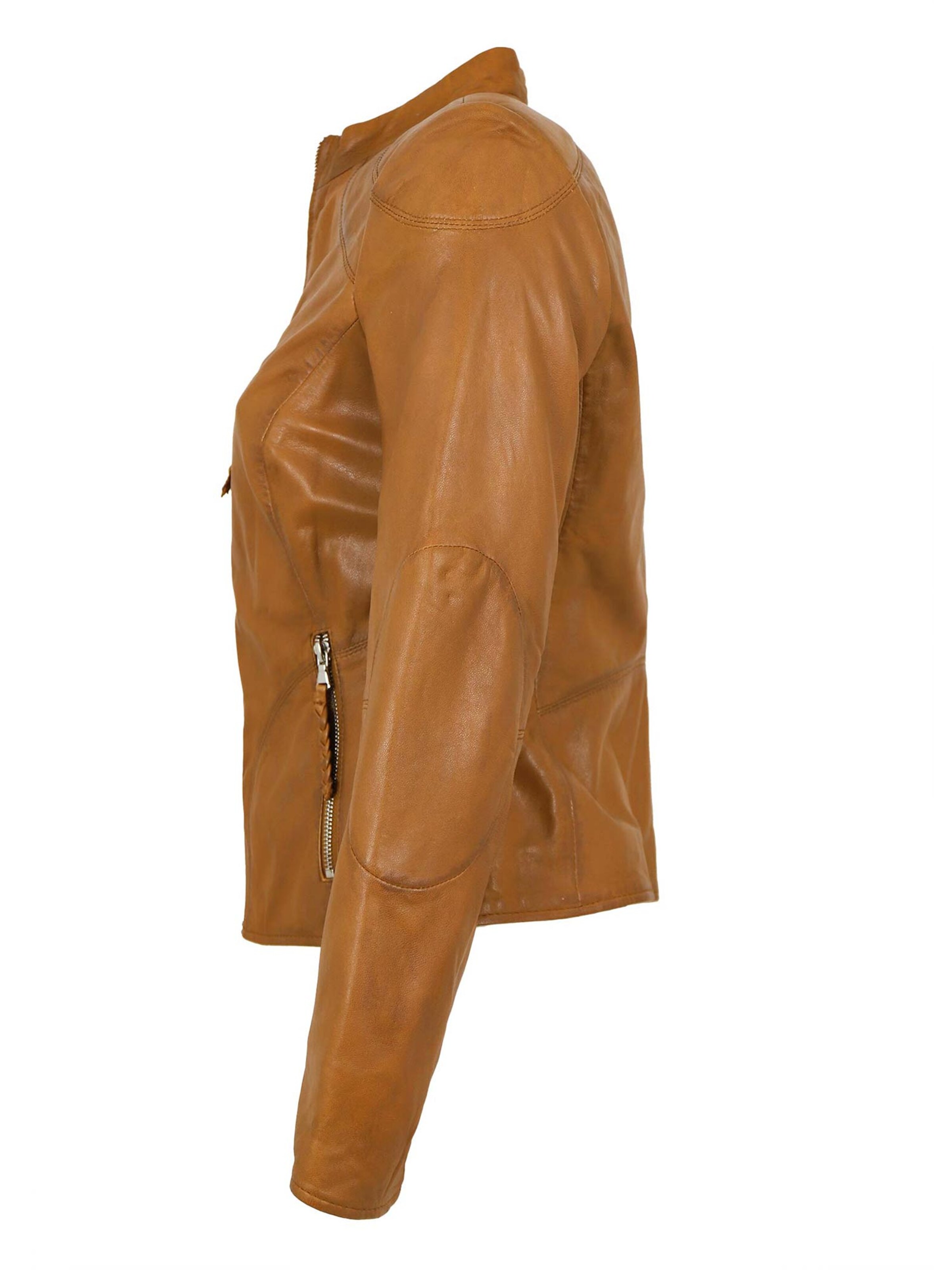 Jilani Between-Season Jacket 'Niobe' in Brown