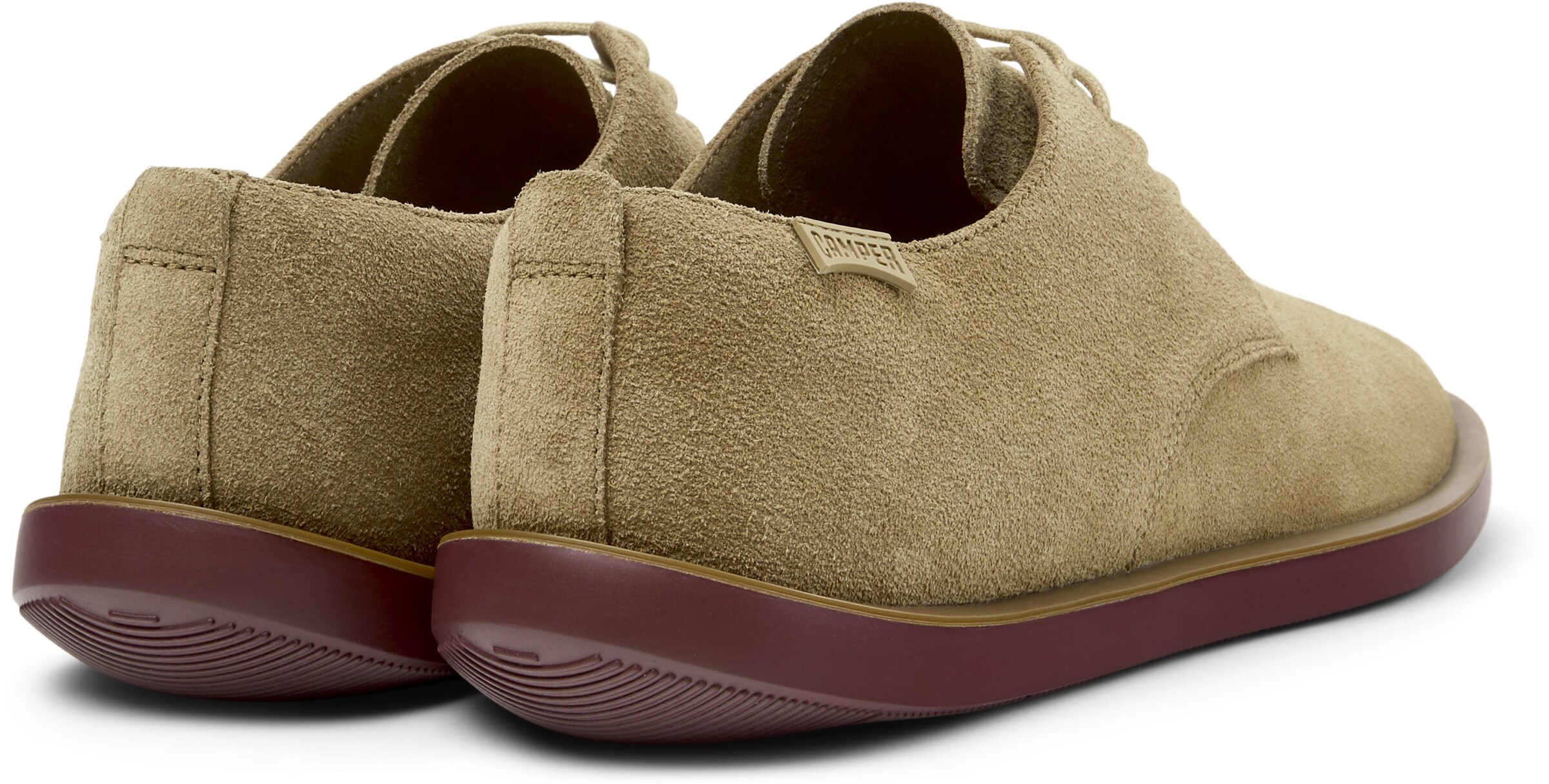 CAMPER Lace-up shoe 'Wagon' in Brown