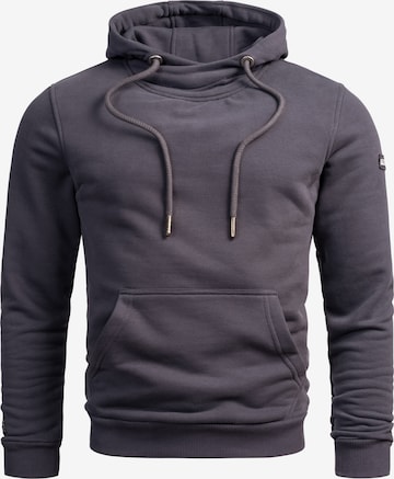 Alessandro Salvarini Sweatshirt 'Calgarii' in Grey: front