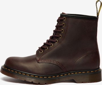 Cizme glezne '1460Z crazy horse' de la Dr. Martens pe maro: față