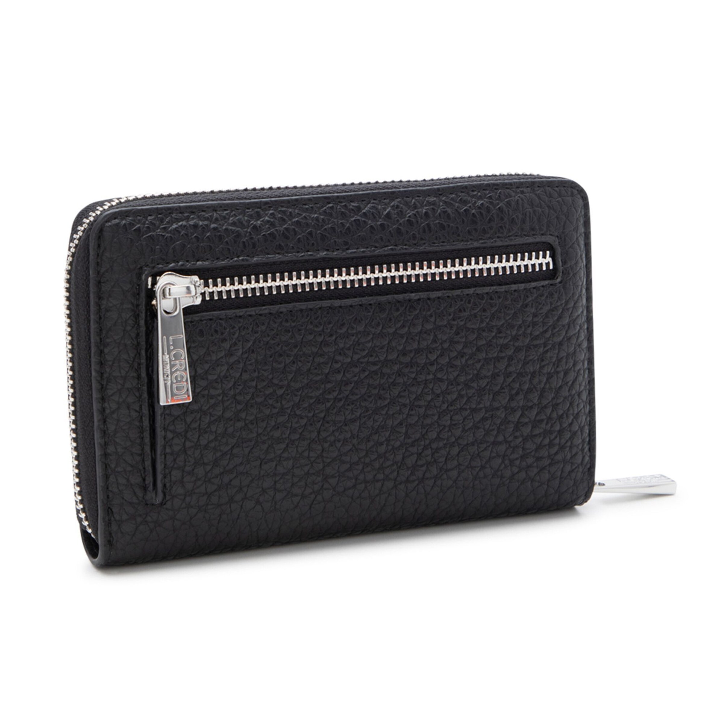 Porte-monnaies 'Pinella' L.CREDI en noir