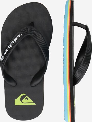 juoda QUIKSILVER Sandalai / maudymosi batai