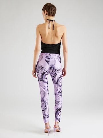Versace Jeans Couture Skinny Leggings i lila