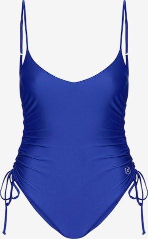 Maillot de bain ' Pantai ' Copenhagen Cartel en bleu : devant