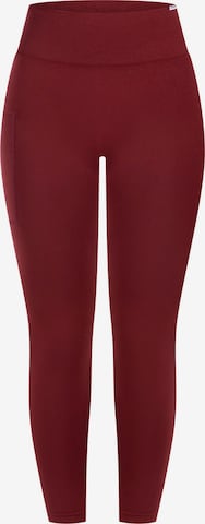 Leggings ' Adrielle ' Smilodox en rouge : devant