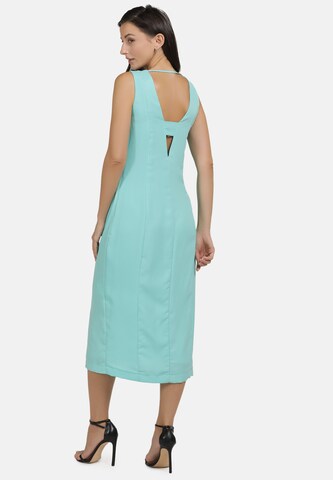 usha WHITE LABEL Summer Dress in Blue