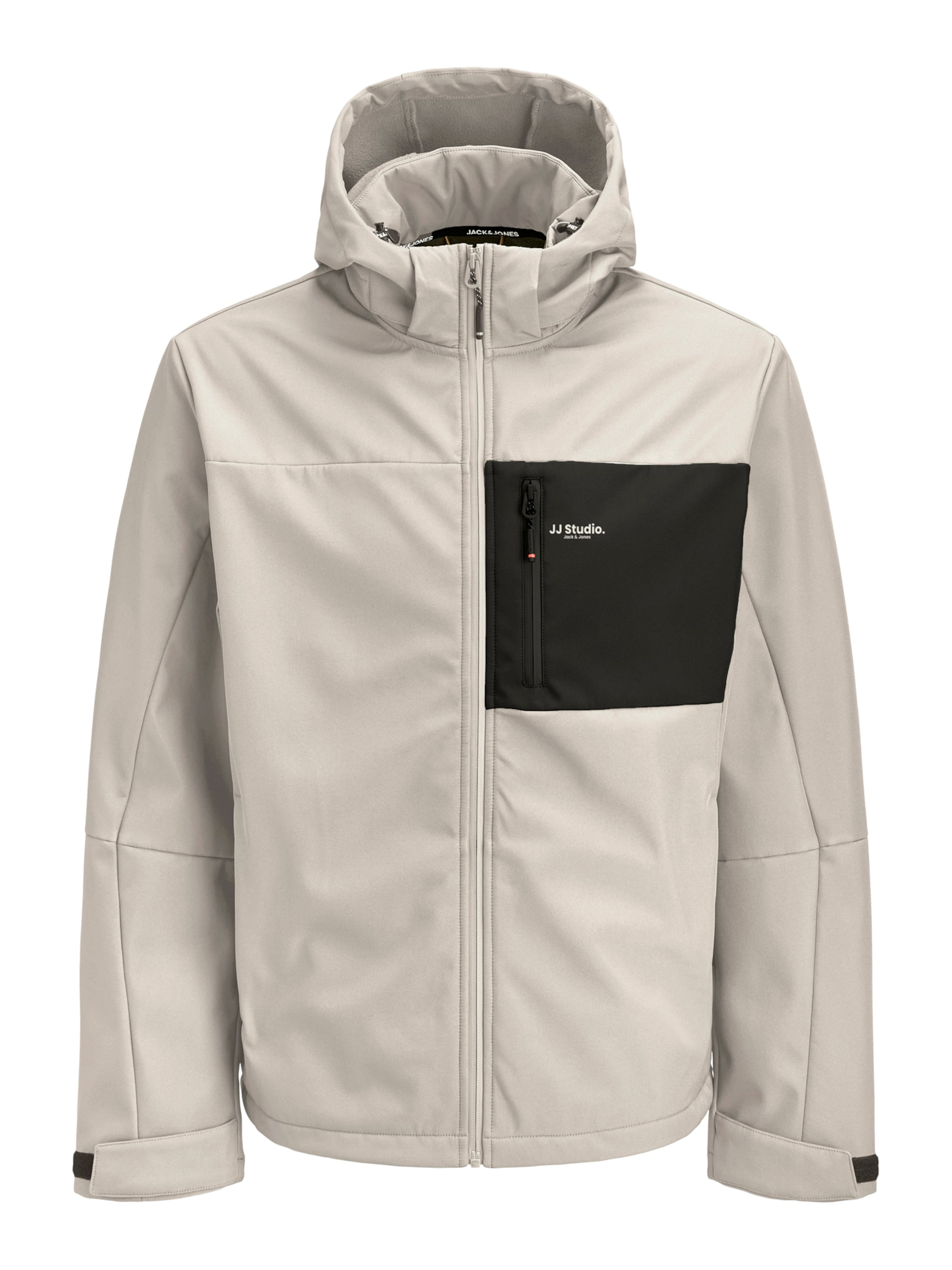 JACK & JONES Prehodna jakna 'JJNORTH' | bež barva: sprednja stran