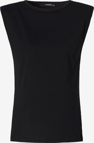 Supermom - Camiseta en negro: frente