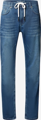 yazubi Slimfit Jeans 'Erik' in Blau: Vorderseite