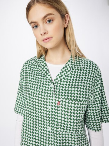 LEVI'S ® Блузка 'Alfie Shirt' в Зеленый