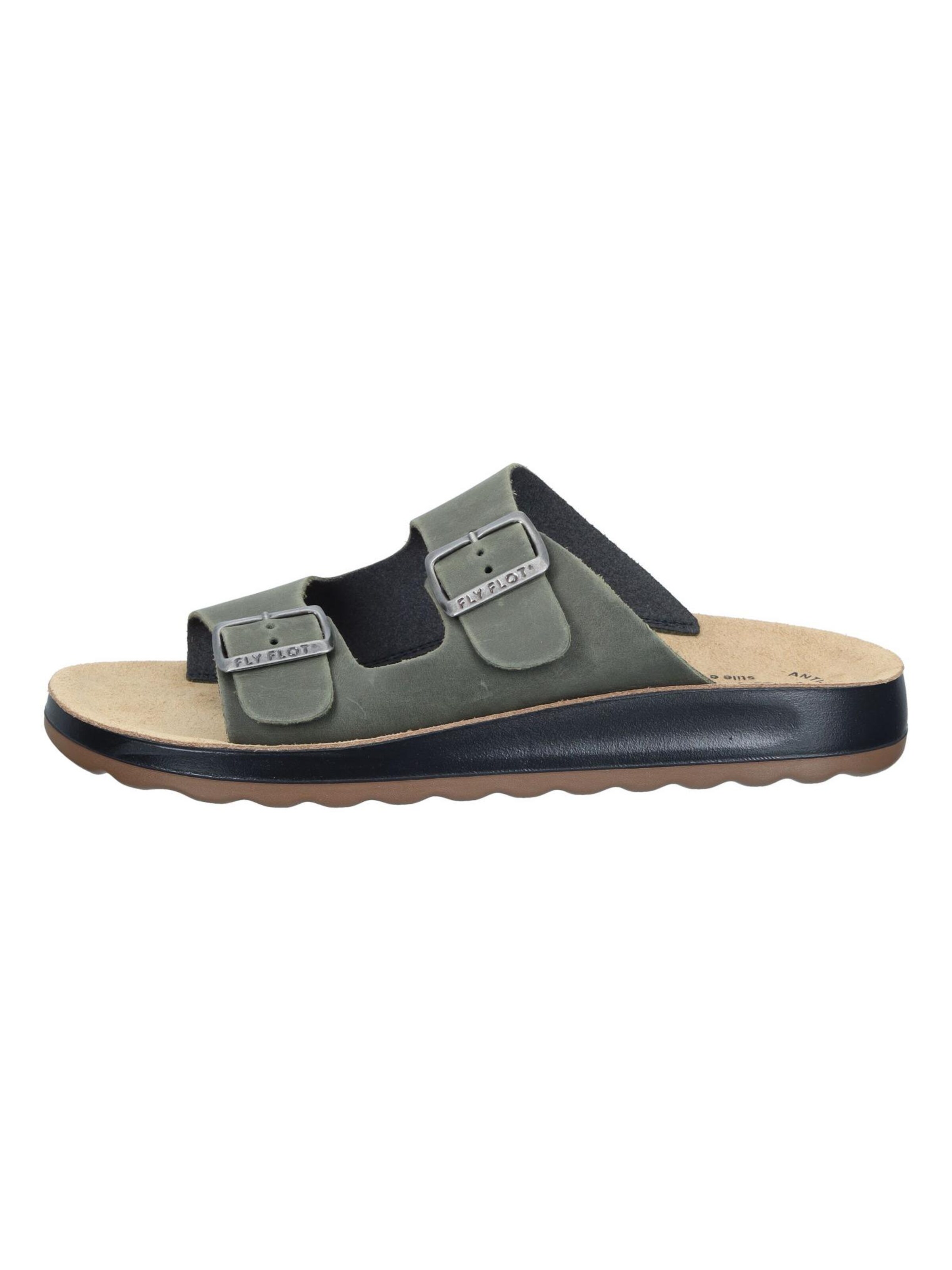 FLY FLOT Mules in Green