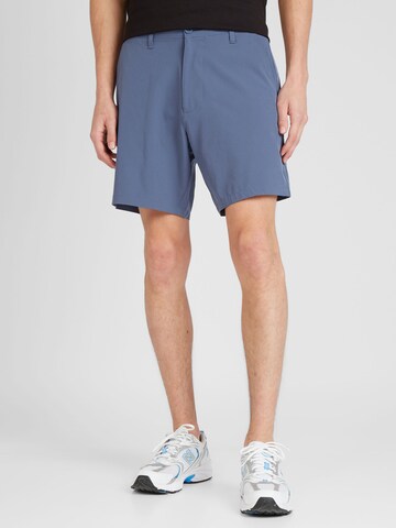 HOLLISTER Regular Trousers in Blue: front