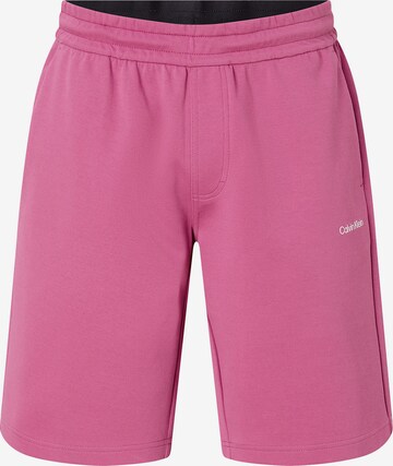 Calvin Klein Regular Pants in Pink: front