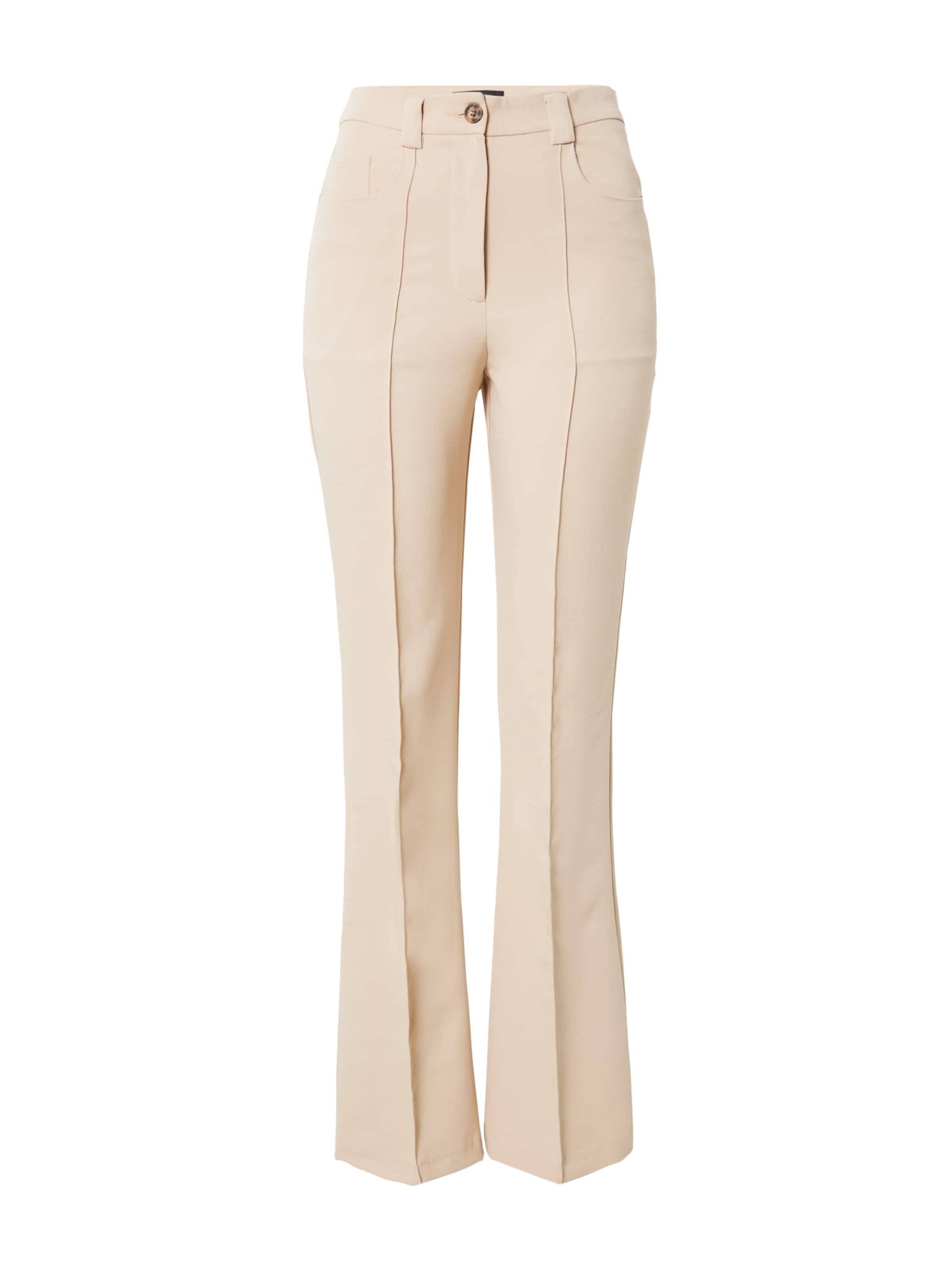 évasé Pantalon Dorothy Perkins en beige : devant