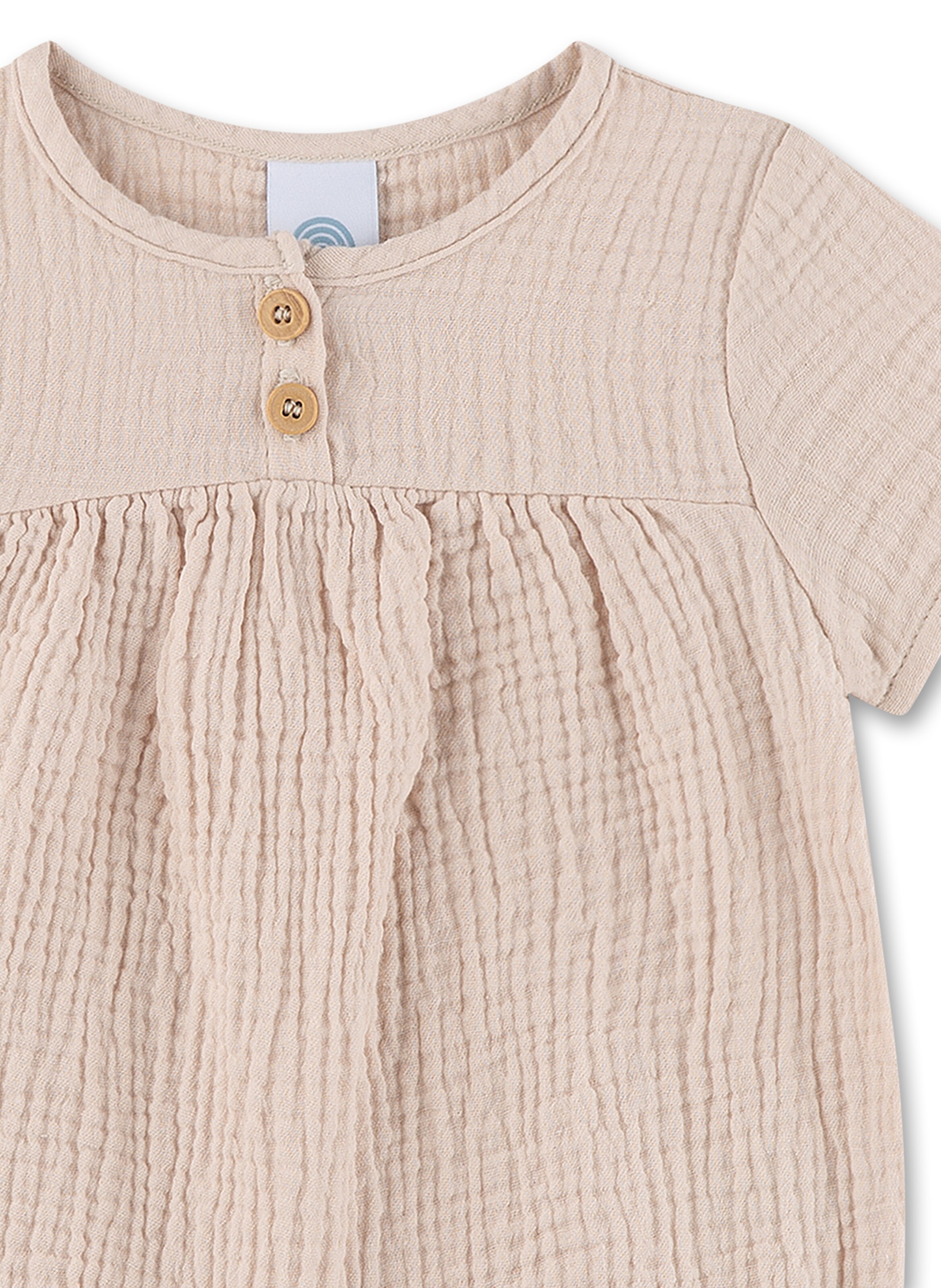 Tutina / body per bambino di Sanetta in beige