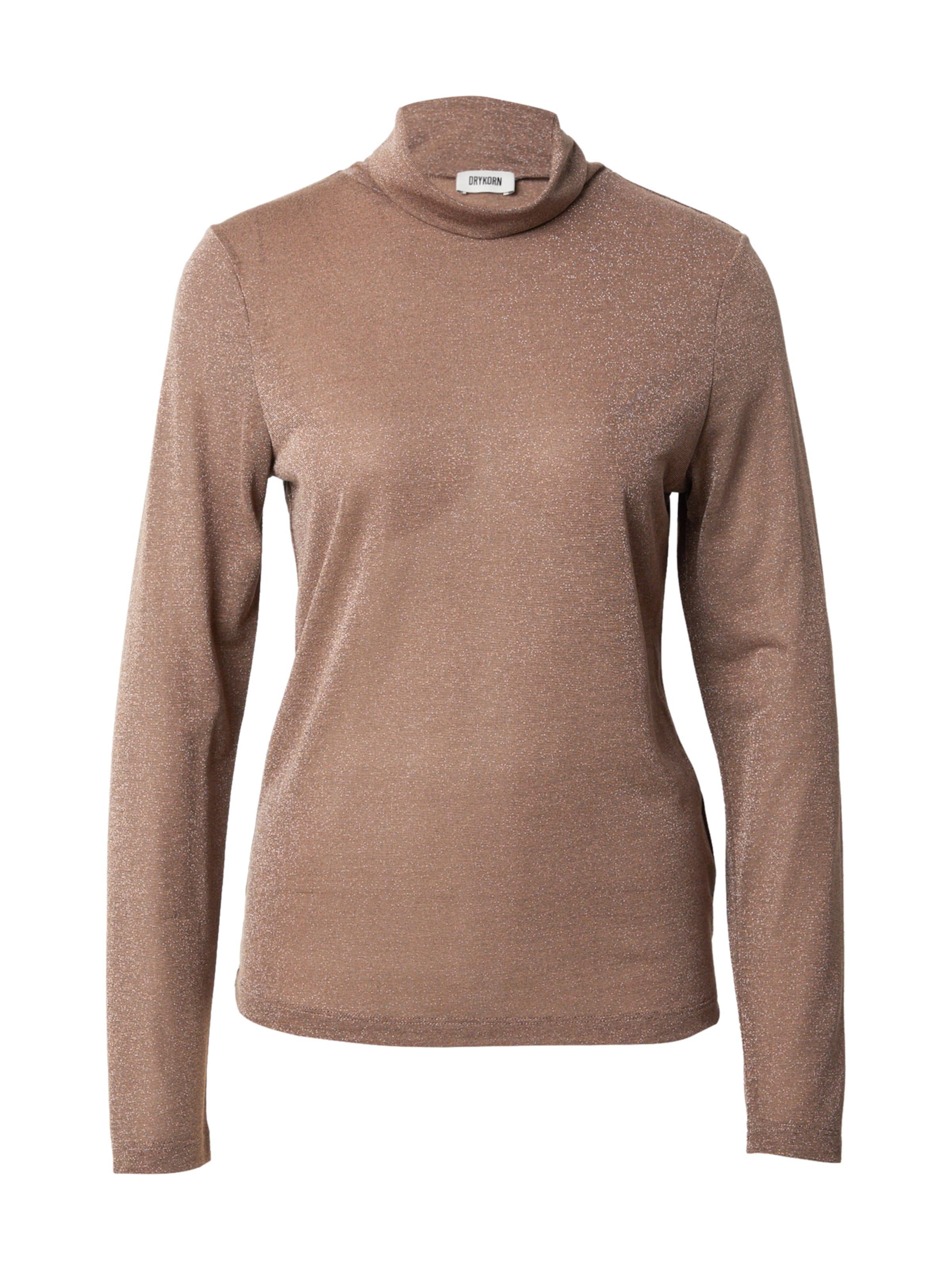 DRYKORN Футболка 'ZERAFNE 10' в Коричневый: спереди
