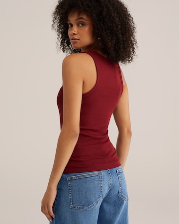 WE Fashion - Top en rojo