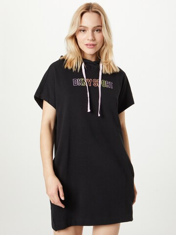 DKNY Performance Sports Dress in Black: front