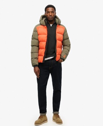 Superdry Winterjas in Groen