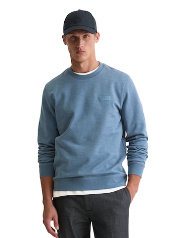 Marc O'Polo Sweatshirt in Blue: front