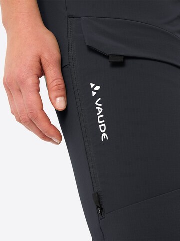 VAUDE Regular Hose 'W Croz Pants III' in Schwarz