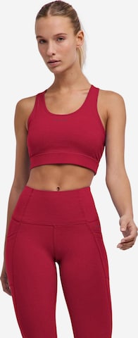 FALKE Bustier Sport-BH in Rot: Vorderseite