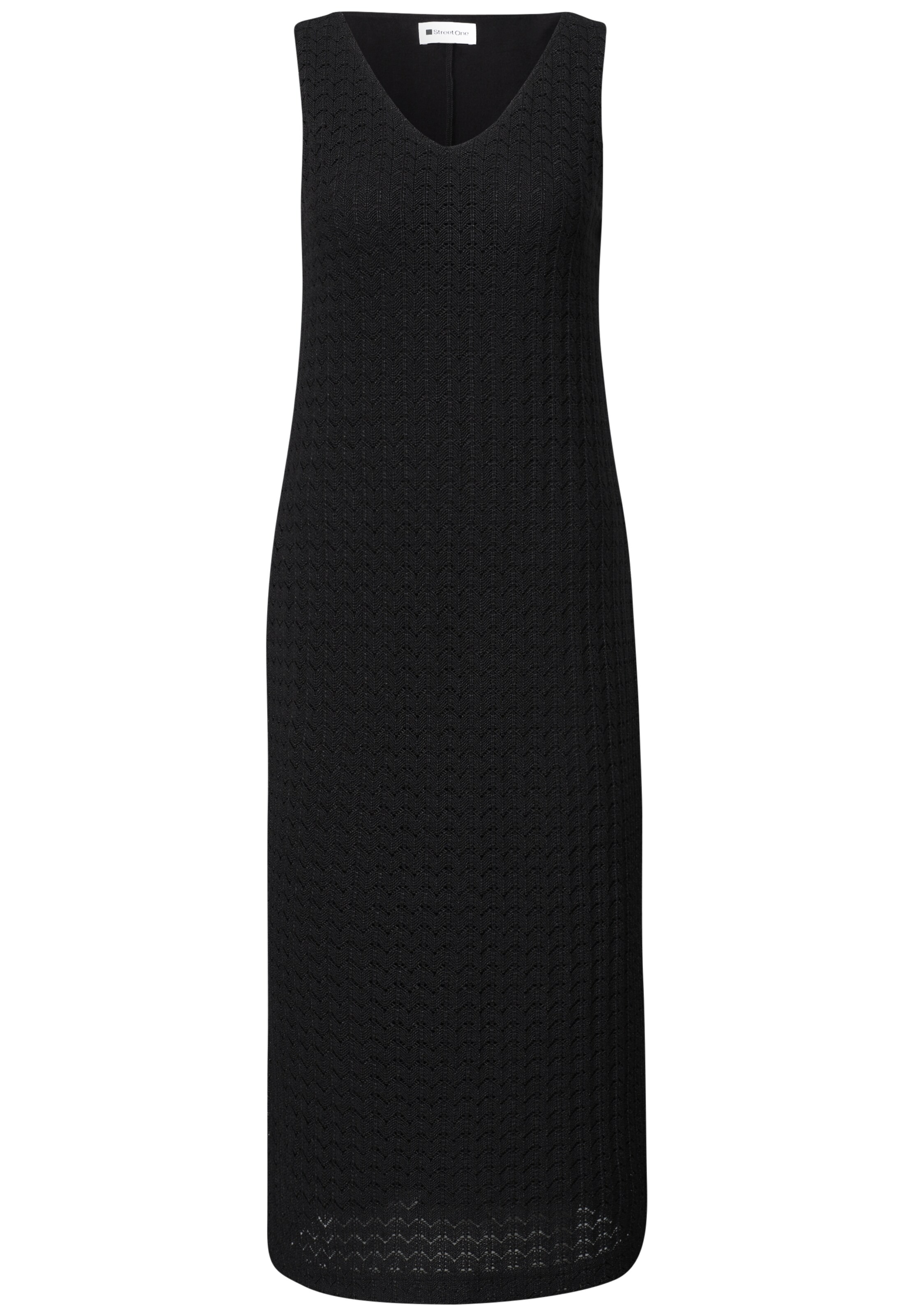 STREET ONE Kleid in Schwarz: Vorderseite