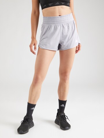ADIDAS PERFORMANCE - regular Pantalón deportivo 'Pacer Essentials' en gris: frente