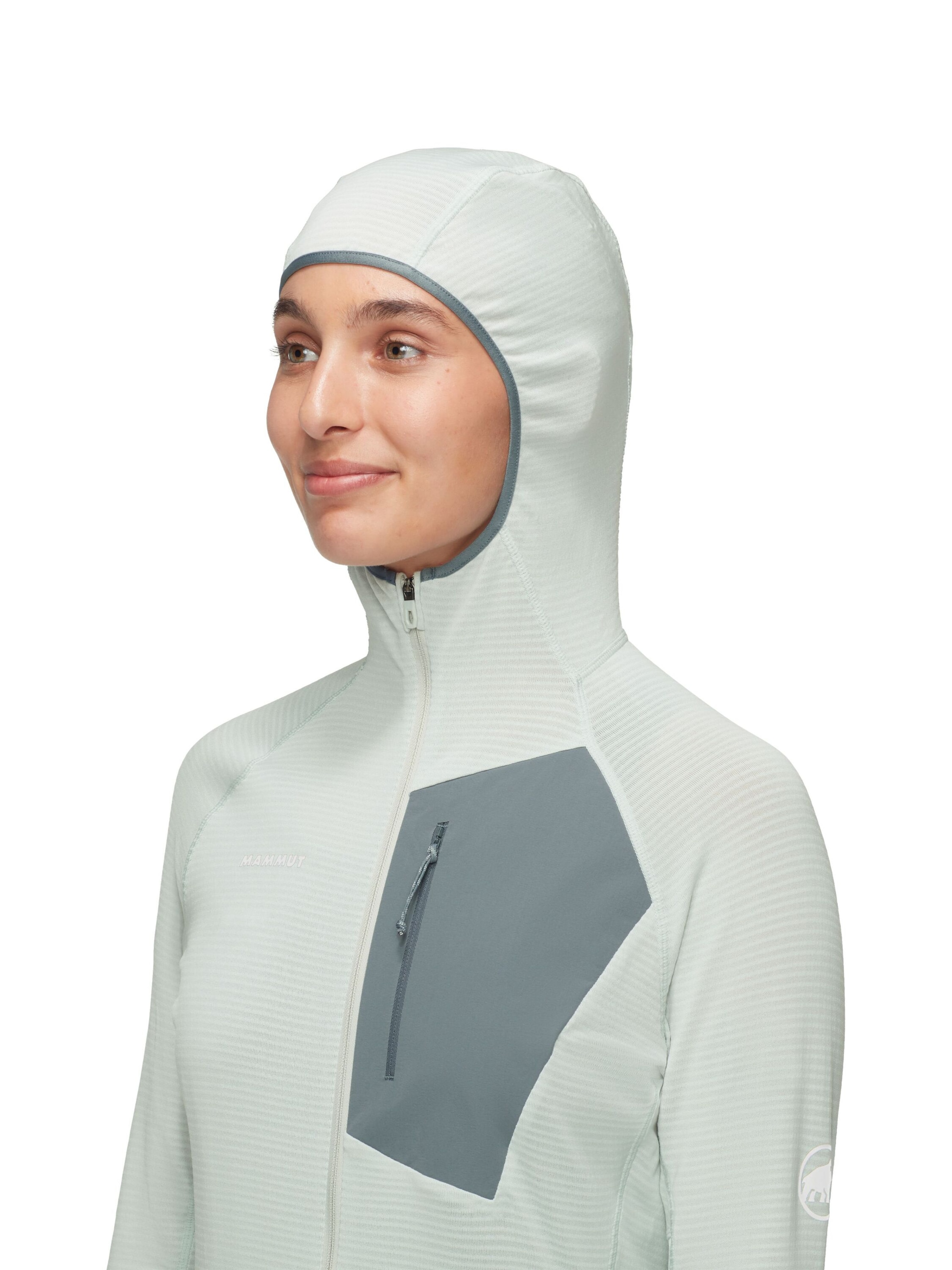 MAMMUT Athletic Fleece Jacket 'Aenergy Light' in Green