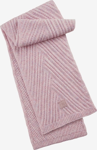 Écharpe CODELLO en rose : devant