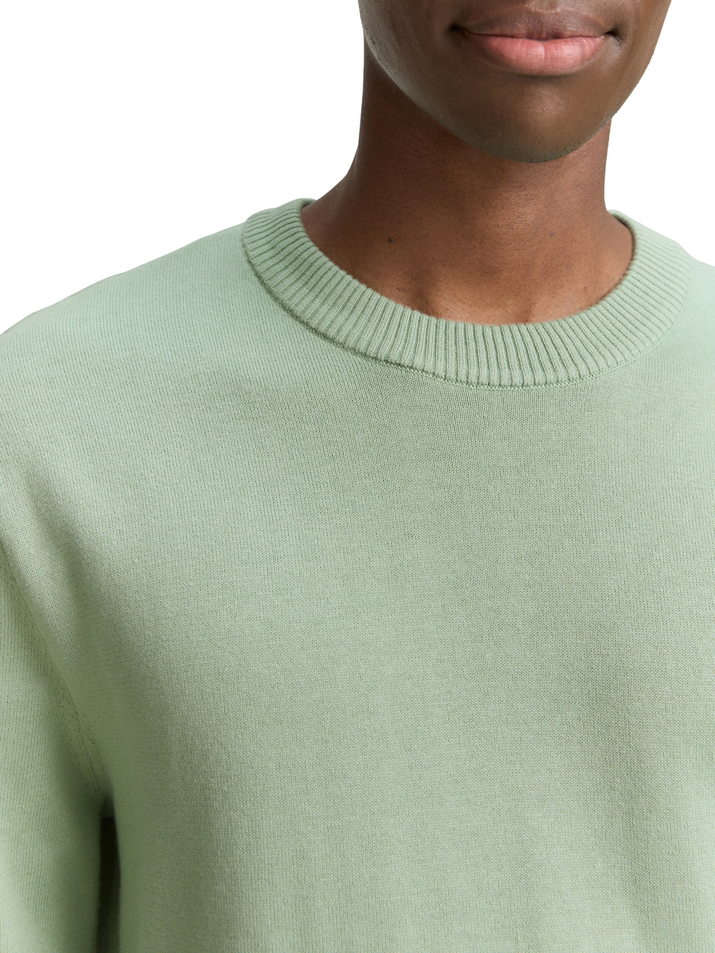 TOM TAILOR DENIM Свитер в Зеленый