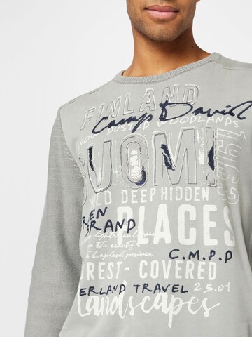 CAMP DAVID Sweater in Grey