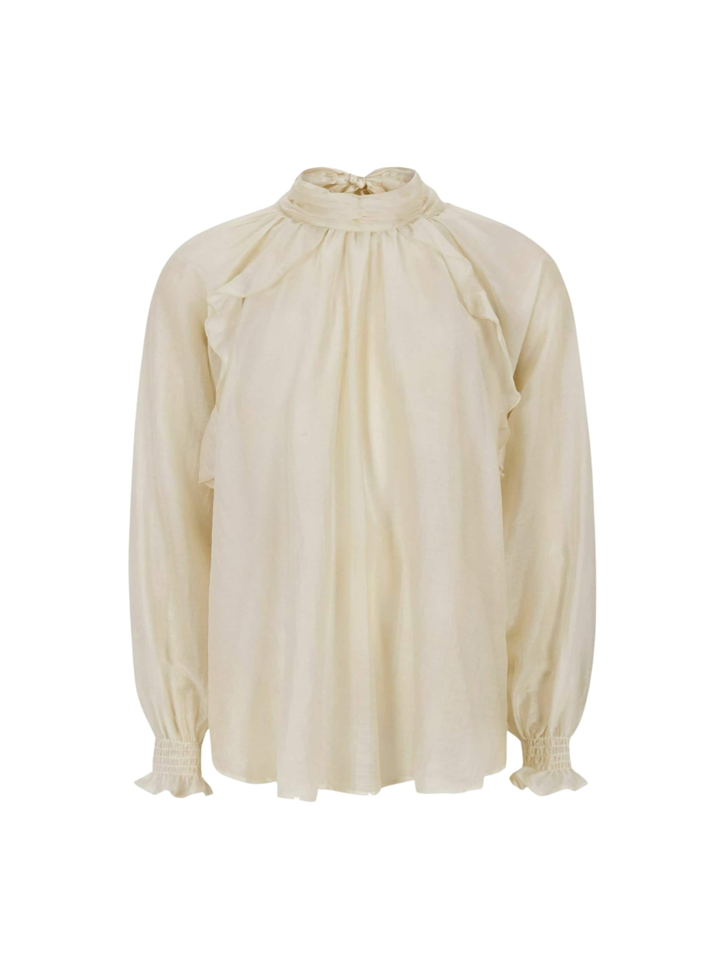 Soft Rebels Tričko ' SRRachel ' – béžová: přední strana