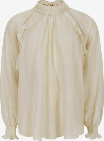 Soft Rebels Tričko ' SRRachel ' – béžová: přední strana