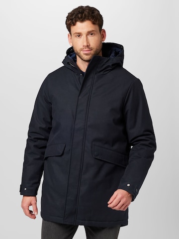 Revolution Between-Seasons Parka in Blue: front