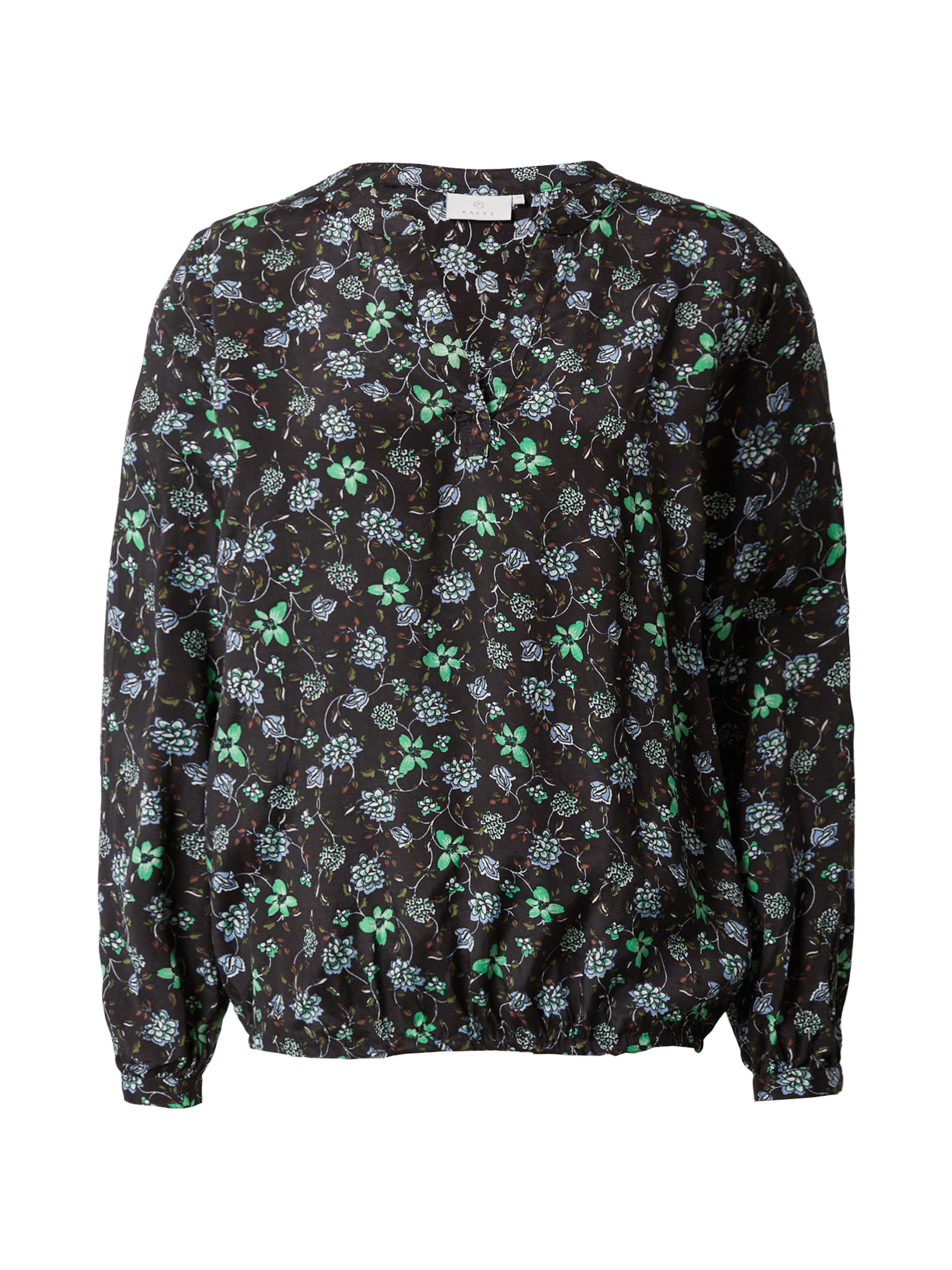 Kaffe Bluse 'Florina' in Schwarz: Vorderseite