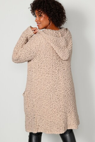 Angel of Style Knit Cardigan in Beige